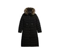 Superdry Fuji Longline Jacket Black XL Woman