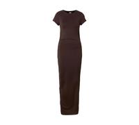 Long jersey dress for women Urban Classics Stretch Marron S