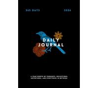 LONG JOURNEY: | 365 (90 GSM) (A5) Cream paper Pages | Premium Year long Journal / Notebook |