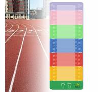 Long Jump Mat, 7mm Thicken Non-Slip Measuring Pad with Clear Scale, Double-sided Anti-slip and Strong Grip for Sports Training and Jumping Rope Exercises
