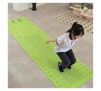 Long Jump Mat, Gym Multi Functional Jump Rope Mat for Hardwood Floors/Marble Floor, Adults Outdoor Long Jump Test Pad, Soft Rubber Yoga Measure Board