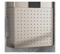 Long jump mat, Metal Display Pegboard With 5 Hooks Wall Organizer For Home Office Champagne Multiple Sizes(38x15x30cm)