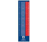 Long Jump Mat Ultra-Long Non Slip Measure Board for Middle School/Gym, PVC Wear-Resistant Jump Rope Pad with Emoji, Outdoor Training Floor Mat