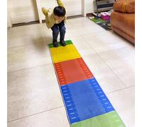 Long Jump Measuring Mat, Portable Jump Rope Mat for Accurate Distance Measurement, Ideal for Home Gym and Sports Training