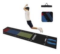 Long Jump Test Mat, Household Non-Slip Floor Stickers, Standing Long Jump Test Training Pad For Kids, Adult, Non-Slip Carpeted Long Jump Mat, Quiet Physical Test Board, Anti-Slip Home Sports Shock L