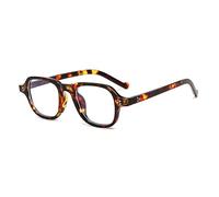 Long Keeper Blue Light Blocking Glasses Women Men Retro Square Anti Blue Light Rectangle Computer Gaming Eyeglasses Small Rectangle Anti Glare Glasses (Hawksbill)