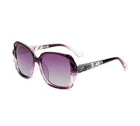 Long Keeper Polarised Sunglasses Womens - Classic Oversized Trendy Ladies Sunglasses with UV Protection Sparkling Large Frame Designer Sun Glasses for Women