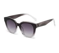Long Keeper Retro Cat Eye Sunglasses Womens Cateye Sun Glasses Vintage Shades UV400 Protection (Gradient Grey)