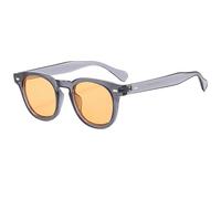 Long Keeper Retro Round Sunglasses Mens Womens Vintage Circle Sunglasses Small Unisex Vintage Round Sun Glasses Classic Trendy Shades UV400 Protection