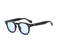 Long Keeper Retro Round Sunglasses Mens Womens Vintage Circle Sunglasses Small Unisex Vintage Round Sun Glasses Classic Trendy Shades UV400 Protection