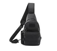 Long Keeper Tactical Crossbody Sling Bag - Waterproof Military Backpack One Strap Molle Chest Bag for Hiking Cycling Running Outdoor Men’s Shoulder Bag