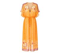 Long Kimono- female- Twinset- Beachwear- Orange- M- Swimwear M
