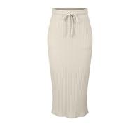 Long Knitted Skirts for Women UK - Women Slim Office High Waist Midi | Summerskirts Vacation Outfits Plus Size Boho Skirt Elasticated Waist Short PlainSkirt Longskirts Petite Dressing Upskirts
