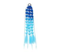 Long Lantern Bubble Braid Ponytail Hair Synthetic ColoredExtension Elastic Rubber Bands Hairpiece For Women 24Inch For Women(Color6)