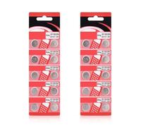Long Last Power 20/10Piece AG10 1.5V Button Coin Cell Batteries Power Supply