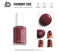 Long-Lasting 13.5ml Dark Pink Nail Polish - Streak-Free High Gloss Finish