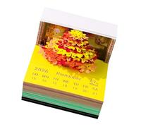 Long Lasting 261 Page 3D Paper Cutout 2026 Planner Writing Pad for Professional and Private Scheduling Offices Desk Planner
