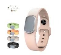 Long-Lasting 90-Day Mosquito Repellent Bracelet, Plant-Extracted Powerful Protection, Adjustable (14-20cm) Wristband, DEET-Free, Waterproof & Sweat-Resistant, Suitable for Adults & Kids (White,A)
