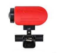 Long Lasting Battery Life for Night Fishing Rod Top Double Light, USB Charging, Raft Tackle (Red)