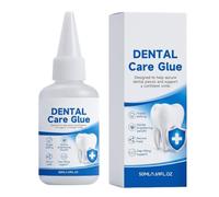 Long-Lasting Bonding Solution 50ml Tooth Glue For Dentures,For Crack Repair | Fake Teeth Adhesive False Teeth Adhesive Denture Adhesive, Long-Lasting Bonding Solution For Fixation Braces Crack Repair Gap