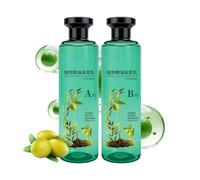 Long Lasting Botanical E-Ssential Oil Hair Dye, With Rich Grey Coverage, 260ml, Mild Formula Long Lasting Hair Dye Set,grey Coverage Coloring Kit, Gentle Conditioning Formula, For White Grey Adult