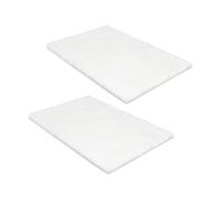 Long Lasting Ceramic Wool Wick Sponge Fiber Bioethanol Fireplaces Insulation 12x8in Wick for Tabletop Pit