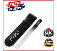 Mylee Crystal Nail File with Case - Hygienic and Long Lasting Black