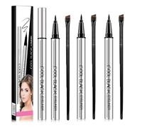 Long-Lasting Eyeliner, Waterproof Oil-proof Smudge Proof, Cool Black Drying Hard-tip Liquid Eyeliner With Brush, Easily to Create any Look, Makeup Accessories Gifts for Women （3)