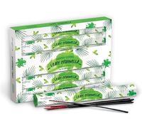 Long Lasting Fragrant Incense Sticks and Cones for Home and Personalised Spots - Refreshing Smell and - Mood Calming - Meditation - Aroma (Leafy Citronella, Incense Sticks)