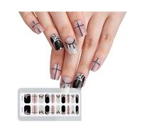 Long Lasting Gel Nail Wrap Full Wraps UV/LED Lamp Cured Required Perfect Decoration for All Occasions Decoration