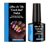 Long-Lasting Glow-In-the-Dark Nail Polish, 10ml | Anti-Cheaping & Anti-Fade | Easy-Apply Safe Formula | Multiple Shades | Everyday Bright Colors