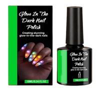 Long-Lasting Glow-In-the-Dark Nail Polish, 10ml | Anti-Cheaping & Anti-Fade | Everyday Bright Colors | Easy-Apply Safe Formula | Multiple Shades