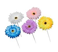 Long Lasting Landscape Decoration Stake Label Marker Designed with Woven Fiber Materials & Sturdy Wire Base 5pcs Customizable Plant Signs