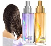 Long-Lasting Lightweight Hair Soft Essential Oil Spray,Hair Care Essential Oil Spray,Fluffy Volumizing,For Split Ends,Frizzy,Fluffy Hair Spray
