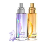 Long-Lasting Lightweight Hair Soft Essential Oil Spray,Protein Smoothing Cream, Smooth Frizz and Add Shine, Long Lasting Refreshing,Anti-frizz Hair Serum for Split Ends (one size, 2pcs)