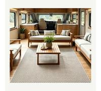 Long-lasting outdoor rugs resist UV rays and direct sunlight, making them suitable for all seasons.They are resistant to fading and aging,adding a stylish and comfortable touch to patios,gardens