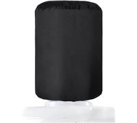 Long Lasting Oxford Fabric Water Dispenser Bucket Cover Waterproof Dustproof And Sunproof Design With Elastic Edge For Garden Patio Black(600D PVC)