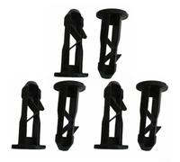 Long Lasting Plastic Wheelie Bin Lid Hinge Pins, 67mm x 31mm, for 240L Household Waste Bins(3 pairs)