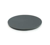 Long Lasting Round Acrylic Coasters Multiple Colours Kitchen Dining Table Bar (Dark Grey Frost, 1)
