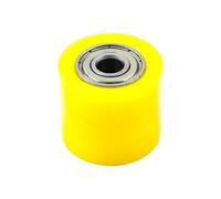 Long-Lasting Rubber Chain Tensioner Roller Anti-Shock Design Weatherproof Fit for Off-Road Motorcycles ATV Rubber Roller for Hard Terrain Protector