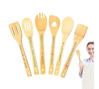 Long Lasting Serving Spoon - Classic Wooden Scoop | Small Soup Ladle with Comfortable Grip Cooking Spoon with Large Soup Spoons, Desert, Scoop, Cooking Spoons or Everyday Home Use