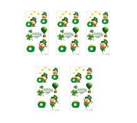 Long Lasting Shamrocks Temporary Skin Friendly for StPatrick's Day Celebration Accessories Stpatrick'' Temporary Tattooes