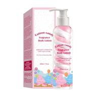Long Lasting Smelling Body Lotion | Moisturizing Cotton Candy Scented Body Cream For Men And Women | Gentle Portable Hydrating Lotion | Ideal For Soft And Supple Skin Anywhere You Go