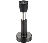 Long Lasting Stainless Steel Door Stop Featuring Hydraulic Buffer Mechanism And Flexible Extension For Various Gap Sizes In Silver(103mm black)