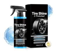 Long Lasting Tire Shine - 120ml High Gloss Tire Dressing Spray | Protective Tyre Shine For Cars, Motorcycles, Trucks & RVs, Professional Wheel For Home Garage And Offroad Use