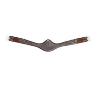 Long leather girth for horse with elastic Kavalkade Casper