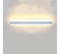 Long LED Bathroom Ceiling Lights Rectangular Flush Mount Dimmable Light Gold Modern Linear Lighting Fixture Industrial Close Ceiling Lamp for Bathroom Kitchen Entry Porch Stairs