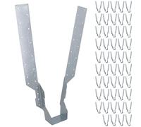 Long Leg Joist Hanger Or I-Beam Fastener Fixing Support Galv 75mm Wide 50pc