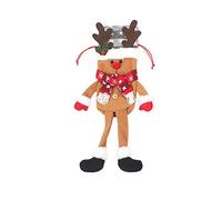 Long-legged Santa Snowman Elk Christmas Wine Bottle Cover Decor Bags With Drawstrings Reusable For Protection Cover Decoration Holder Bag Household Item Wine Bottle Bags