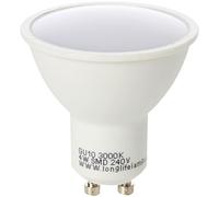 Long Life Lamp Company 10 Pack GU10 4W LED Warm White Colour